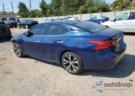 2018 Nissan Maxima 3.5S z USA, uszkodzony, nr VIN 1N4AA6AP3JC375953